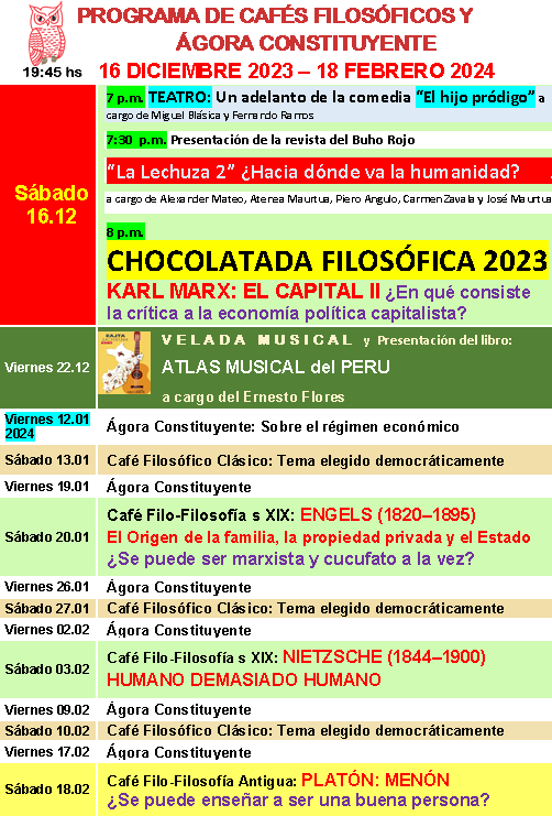 Programa Chocolatada 2023