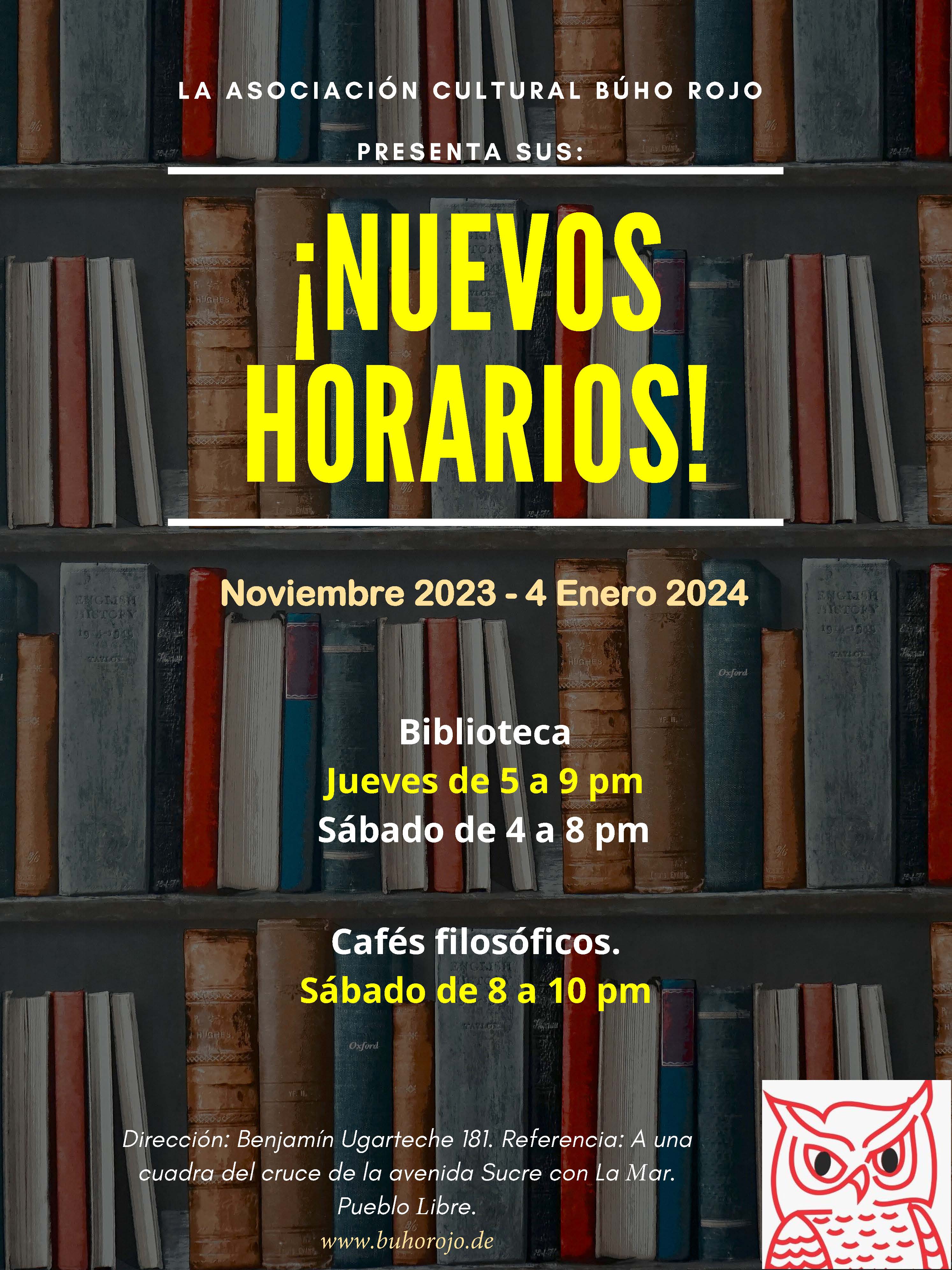 NUEVOS HORARIOS Nov2023