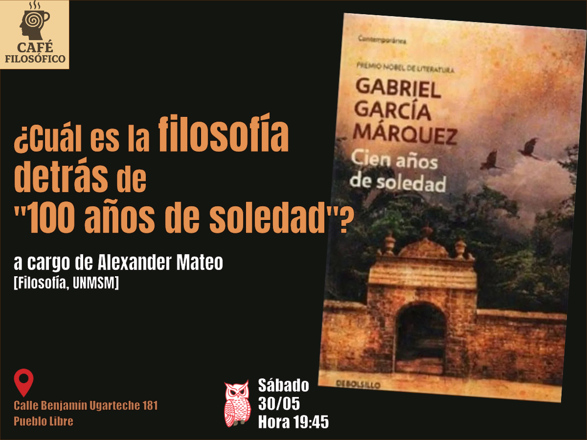 Café 1195, 30 de mayo 2026. Café Filosófico Clásico: ¿Cuál es la filosofía detrás de 