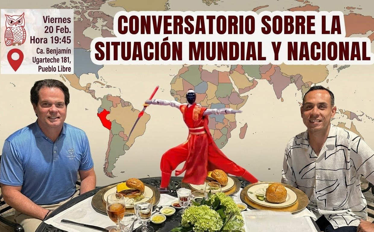 Conversatorio sobre situación mundial y nacional. VIERNES 20 Feb. 2026