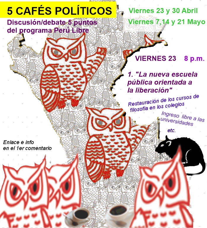 Café Político Virtual 1-5 - 2021