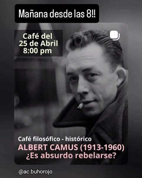 Café 1190  Café Albert Camus 24 abril 2026